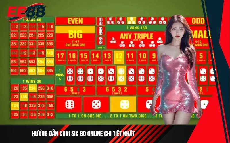 Hướng dẫn chơi sic bo online chi tiết nhất